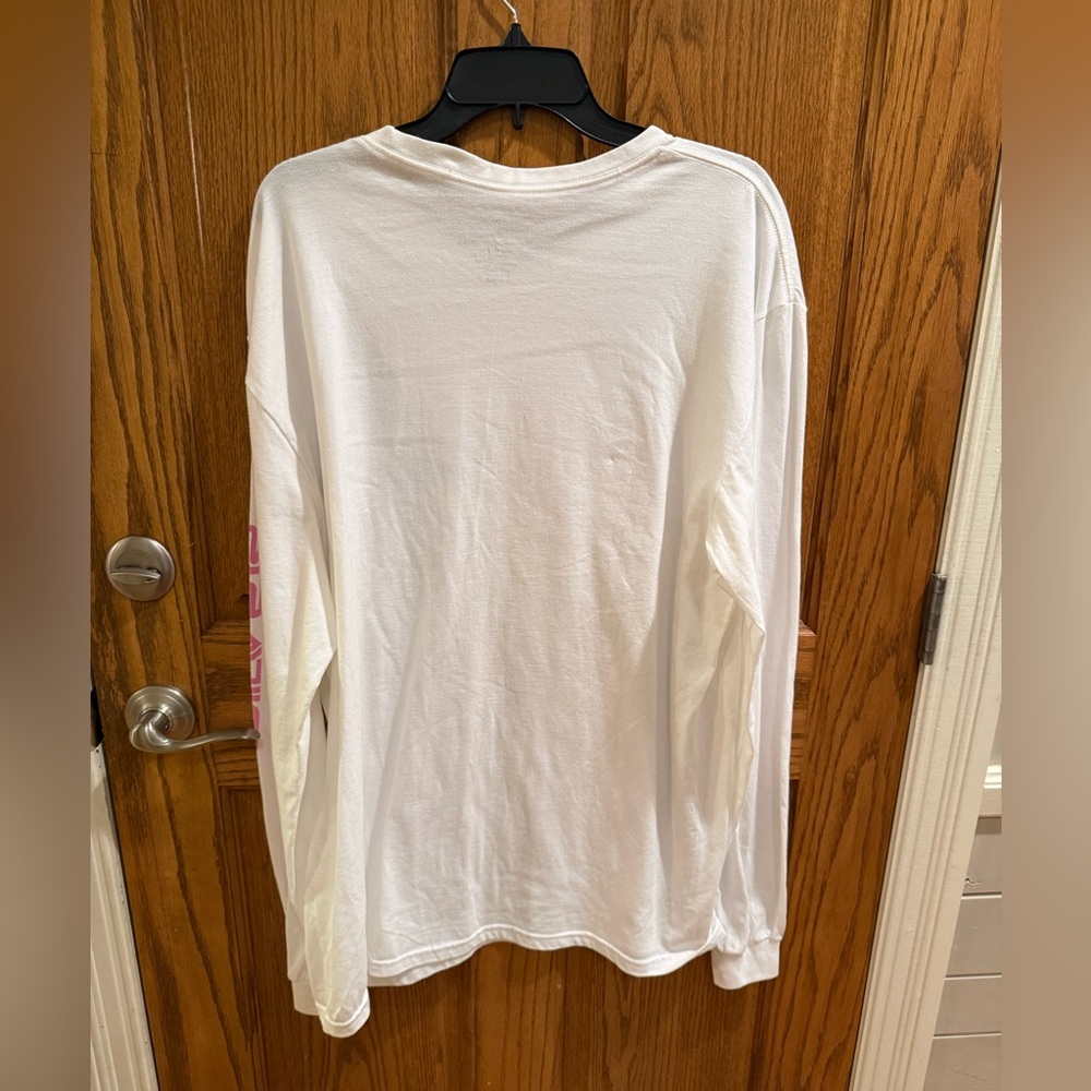 Quiksilver Men’s White Long Sleeve T-Shirt - Picture 2 of 5